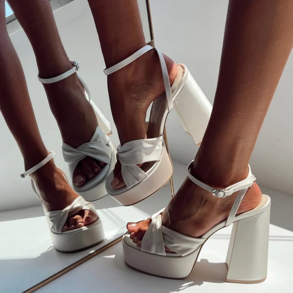 Princess Polly Satin Heels